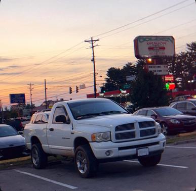 White 2004 Dodge Ram 1500 Laramie
