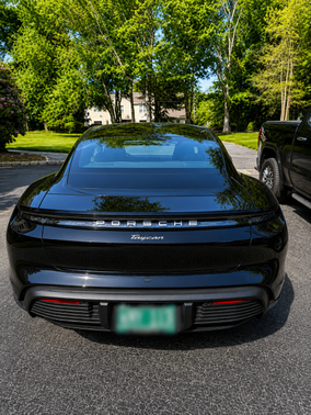 Black 2021 Porsche Taycan Taycan