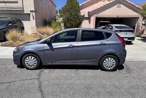 Gray 2016 Hyundai Accent SE