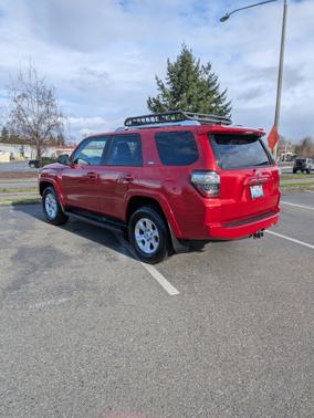 Red 2018 Toyota 4Runner SR5