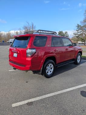 Red 2018 Toyota 4Runner SR5