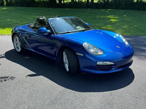 Blue 2009 Porsche Boxster Boxster