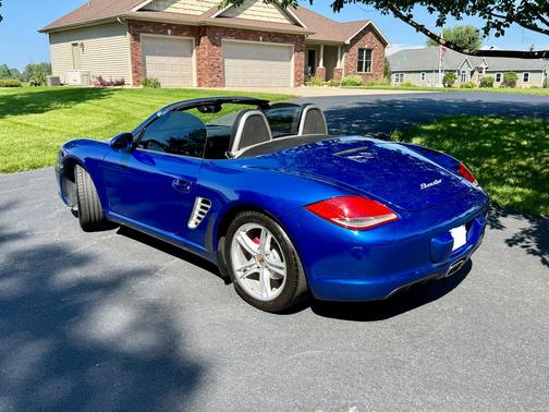 Blue 2009 Porsche Boxster Boxster