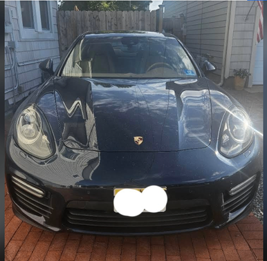 Blue 2014 Porsche Panamera Panamera GTS