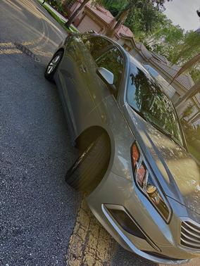Gray 2017 Hyundai SONATA Base