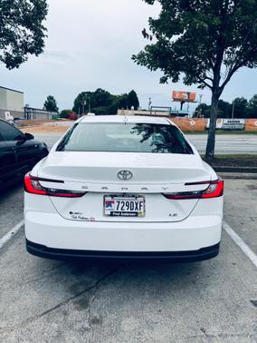 White 2025 Toyota Camry SE