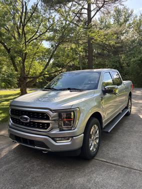 Silver 2022 Ford F-150 Platinum