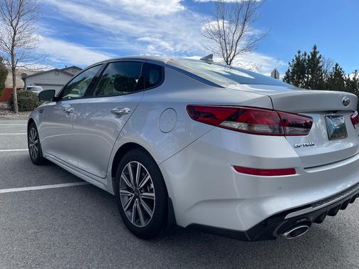 Silver 2019 Kia Optima EX