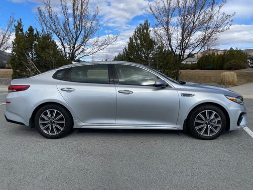Silver 2019 Kia Optima EX