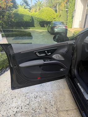 Gray 2022 Mercedes-Benz EQS 450+ Base