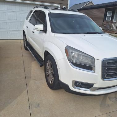 White 2013 GMC Acadia SLT-1