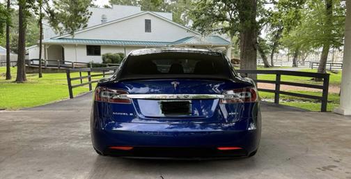 Blue 2018 Tesla Model S P100D