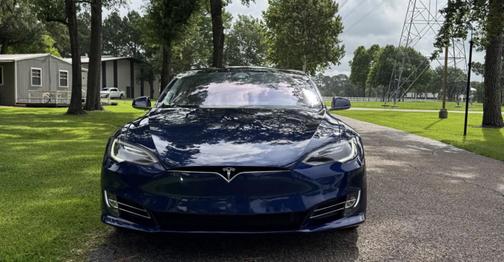 Blue 2018 Tesla Model S P100D