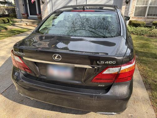 Gray 2010 Lexus LS 460 Base