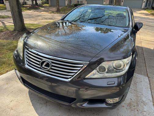 Gray 2010 Lexus LS 460 Base