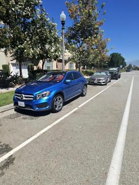 Blue 2015 Mercedes-Benz GLA-Class GLA 250 4MATIC