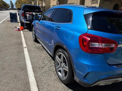 Blue 2015 Mercedes-Benz GLA-Class GLA 250 4MATIC