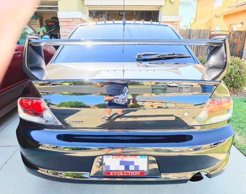 Black 2006 Mitsubishi Lancer Evolution MR