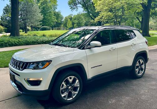 White 2020 Jeep Compass Limited