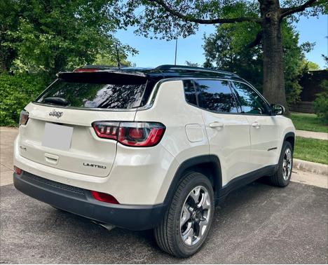White 2020 Jeep Compass Limited