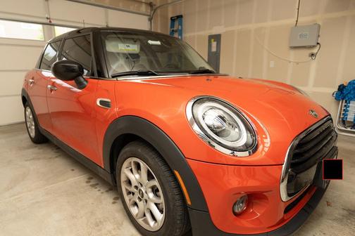 Orange 2021 MINI Hardtop Cooper