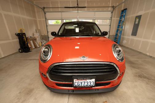 Orange 2021 MINI Hardtop Cooper
