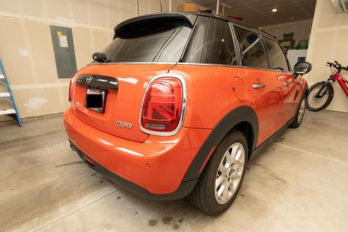 Orange 2021 MINI Hardtop Cooper