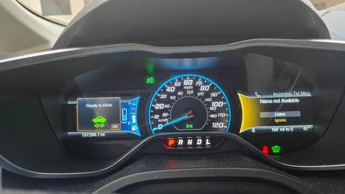 Red 2015 Ford C-Max Hybrid SEL