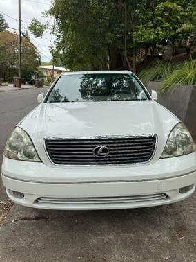 White 2003 Lexus LS 430 Base