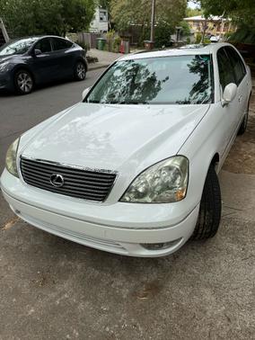 White 2003 Lexus LS 430 Base