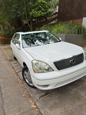 White 2003 Lexus LS 430 Base