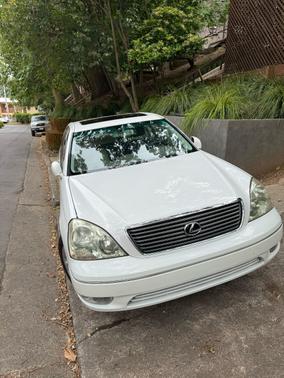 White 2003 Lexus LS 430 Base