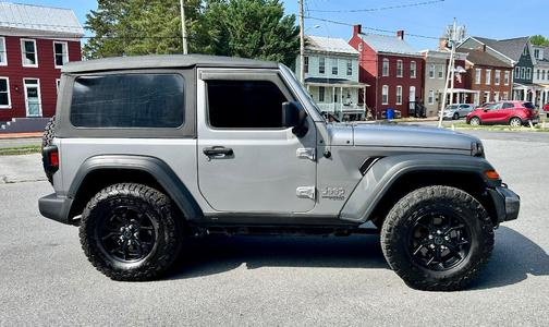 Silver 2018 Jeep Wrangler Sport