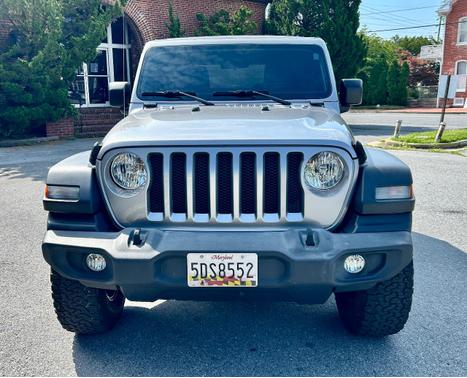 Silver 2018 Jeep Wrangler Sport