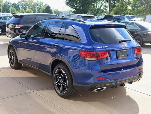 Blue 2021 Mercedes-Benz GLC 300 4MATIC