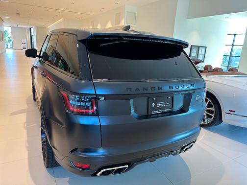 Black 2019 Land Rover Range Rover Sport SVR