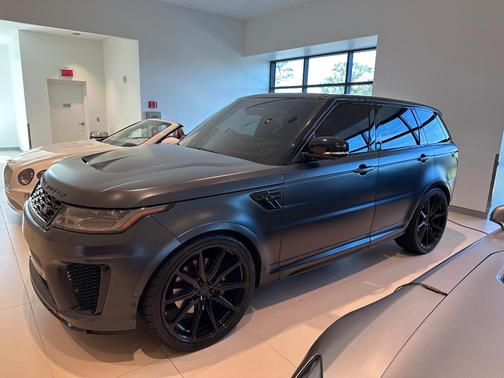 Black 2019 Land Rover Range Rover Sport SVR