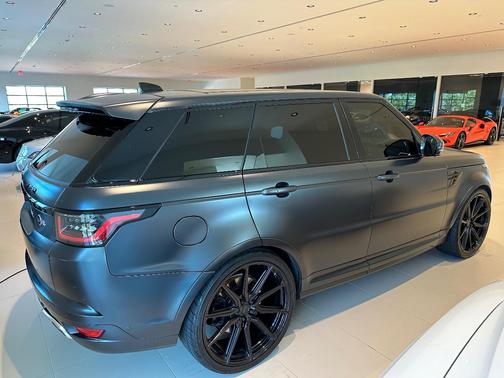 Black 2019 Land Rover Range Rover Sport SVR