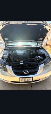 Silver 2006 Hyundai SONATA LX