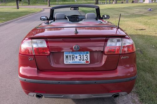 Red 2006 Saab 9-3 Aero