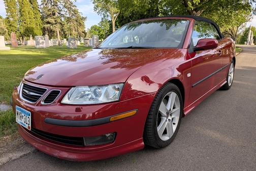 Red 2006 Saab 9-3 Aero