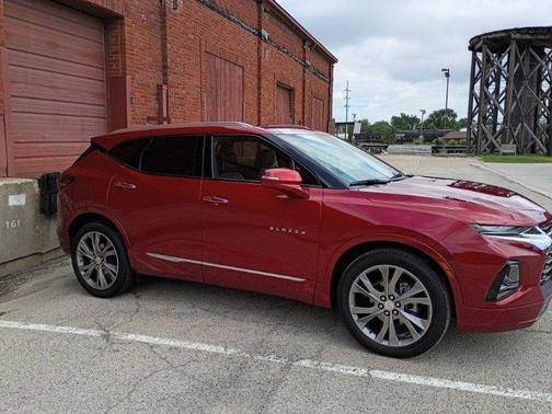 Red 2021 Chevrolet Blazer Premier