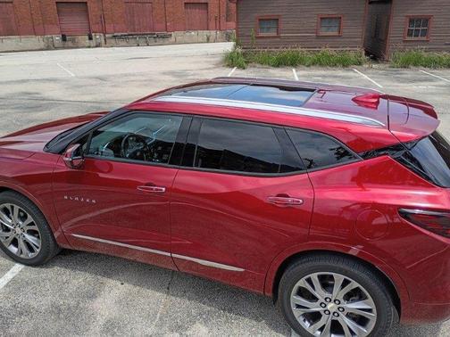 Red 2021 Chevrolet Blazer Premier