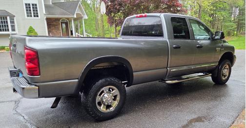 Gray 2007 Dodge Ram 2500 Laramie Quad Cab
