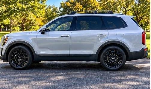 Gray 2022 Kia Telluride SX