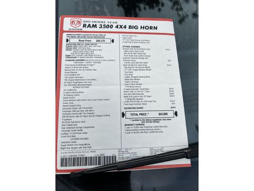 2005 Dodge Ram 3500 Laramie Quad Cab