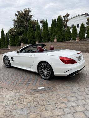 White 2017 Mercedes-Benz SL 550 Base