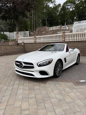 White 2017 Mercedes-Benz SL 550 Base