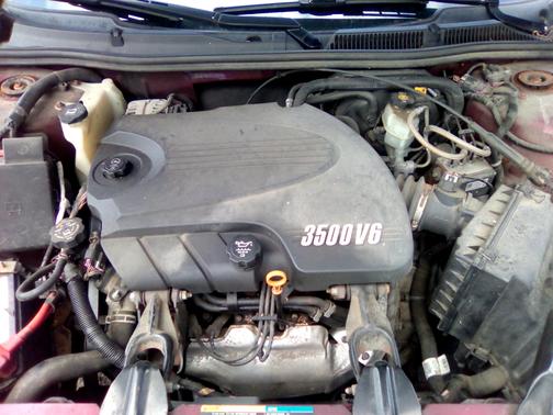 Red 2008 Chevrolet Impala LT