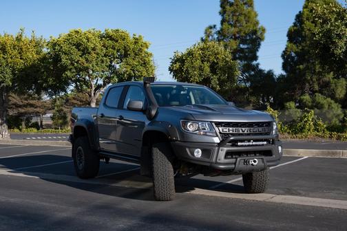 Gray 2021 Chevrolet Colorado ZR2